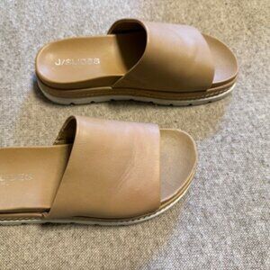 JSlides Slip on Bibby Sandals